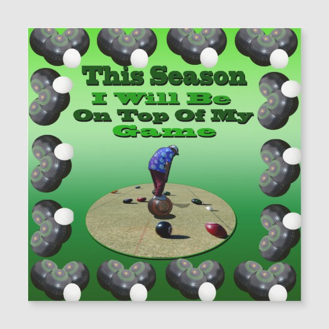 Bolinhos Engraçados, Cartão Magnet Quadrado (Frente)