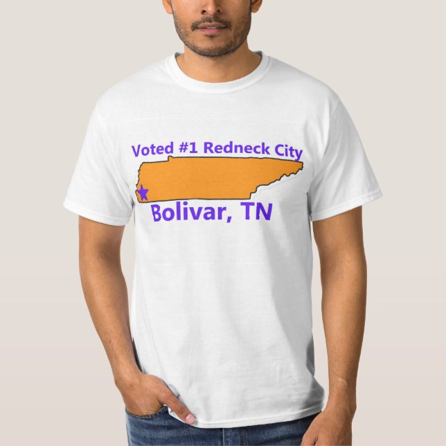 Bolivar, homens da camisa do campónio T do TN (Frente)