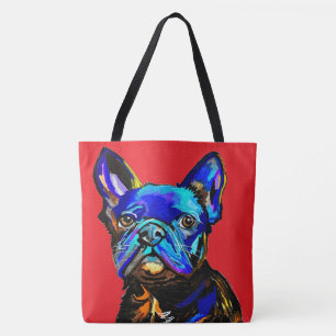 Bolldog Tote Bag Francês