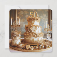 BOLO ANIVERSÁRIO ELABORADO 50