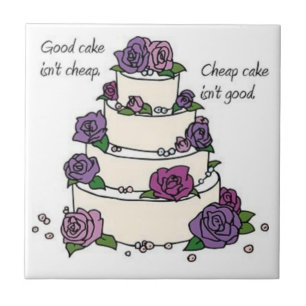 Bolo bom não é AZULEJO barato