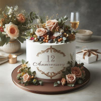 BOLO DE ANIVERSÁRIO FLORAL SOFISTICADO E ELEGANTE