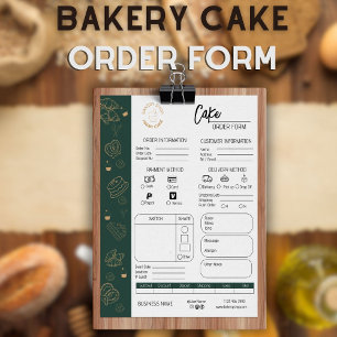 Bolo de bolos de padaria para pequenas empresas