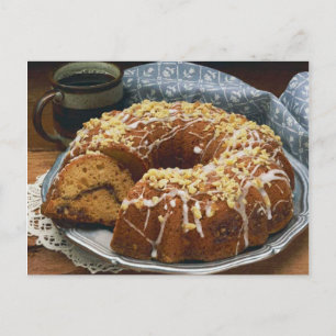 BOLO DE CAFÉ BUNDT DE CARTÃO POSTAL