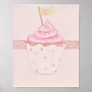 Bolo de Rosa 8 x 10 Impressão