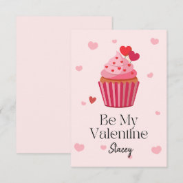 Bolo de xícara infantil do Dia dos Namorados