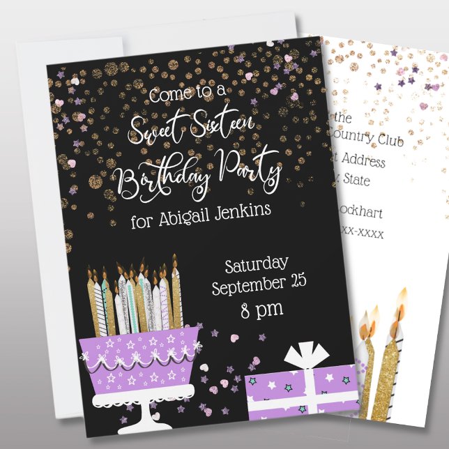 Bolo e Velas Doce 16 (Criador carregado)