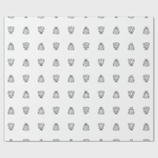 Bolo Papel de Embrulho - Aniversário Minimalista