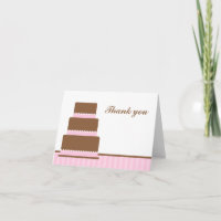 Bolo Rosa De Aniversário Obrigado Notas