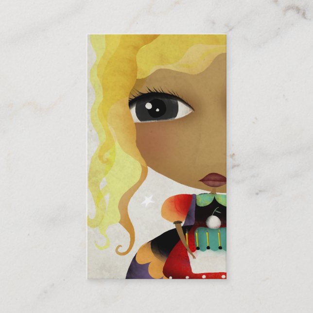 Bolo soldado mãe cartão de visita (Frente)