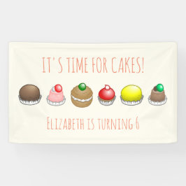 Bolos coloridos e deliciosos