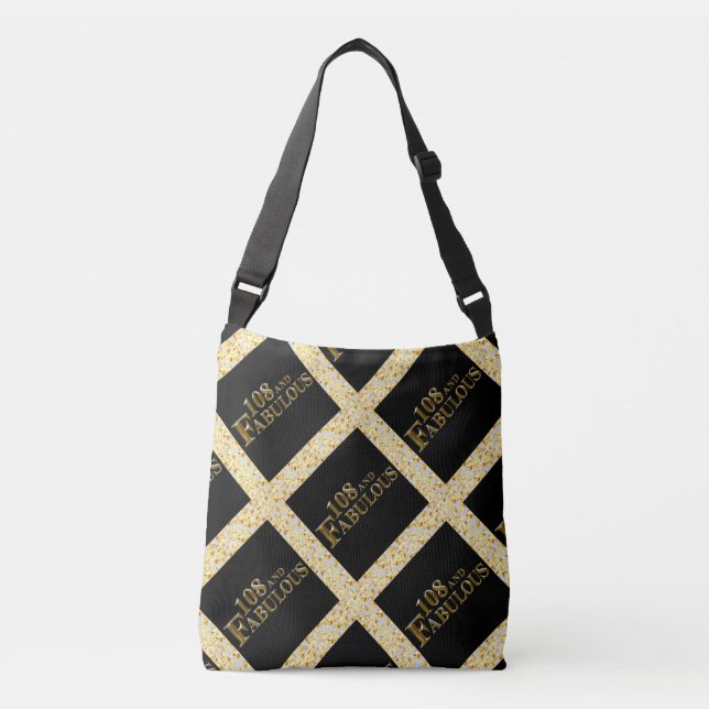 Bolsa Ajustável 108 Aniversário  (Frente)