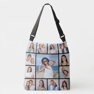 Bolsa Ajustável 13 Colagem de Fotos - A Cor De Fundo Pode Ser Alte
