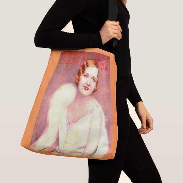 Bolsa Ajustável 1928 cobrir do Teatro Ziegfeld Marilyn Mille (Close Up)