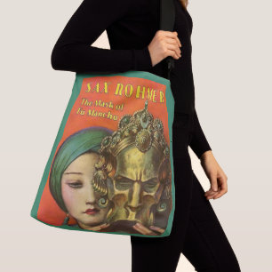 Bolsa Ajustável 1932 A máscara do impressão Fu Manchu