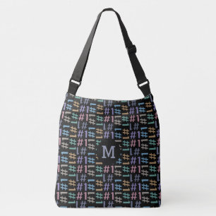 Bolsa Ajustável "# 1" monograma feito sob encomenda do teste