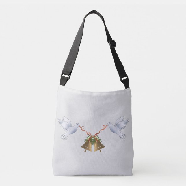 Bolsa Ajustável 2 pombas & Sinais (Frente)