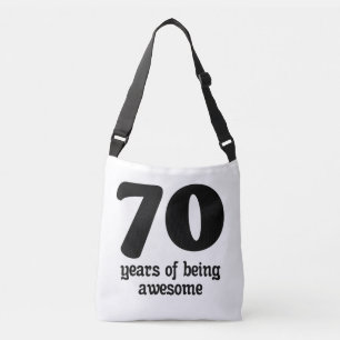Bolsa Ajustável 70 anos de ser incrível