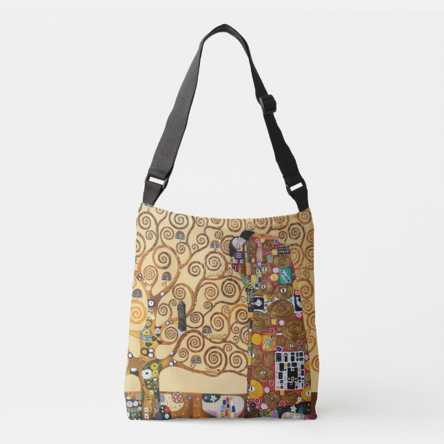 Bolsa Ajustável A Árvore da Vida | Gustav Klimt | (Frente)