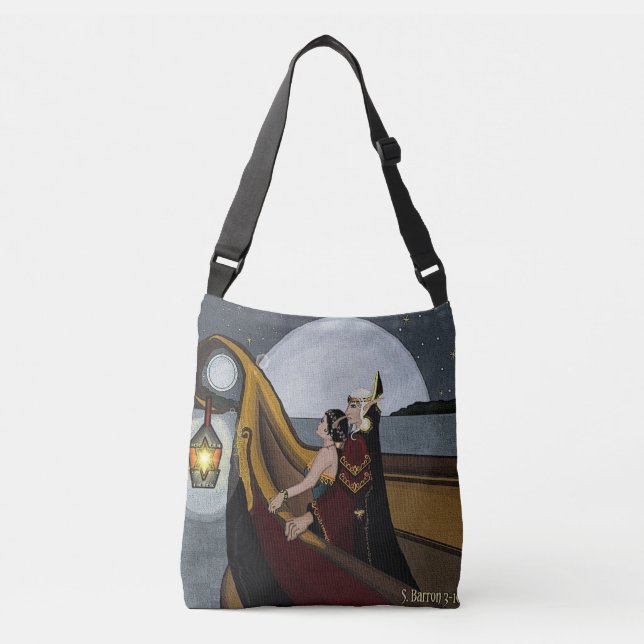 Bolsa Ajustável A Bordo Da Sombra: (Frente)