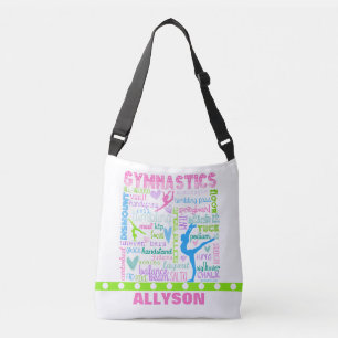 Bolsa Ajustável A ginástica Pastel personalizada exprime a