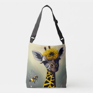 Bolsa Ajustável A Girafa Bombinha Arte Digital Caprichosa 