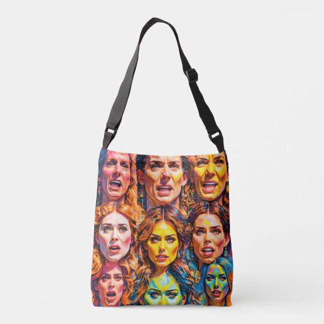 Bolsa Ajustável A homenagem às mulheres (Verso)