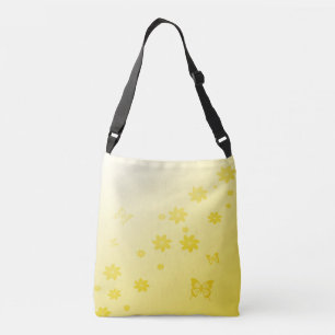 Bolsa Ajustável A luz do sol floresce borboletas de n