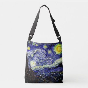 Bolsa Ajustável A noite estrelado de Van Gogh, 1889
