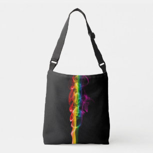 Bolsa Ajustável A pluma de vapor de energia arco-íris de SlipperyJ