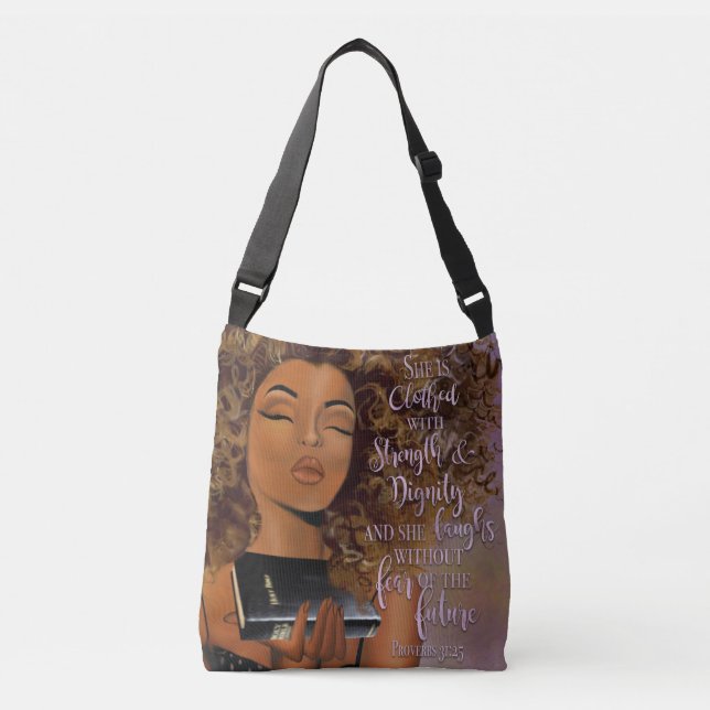 Bolsa Ajustável A sacola virtuoso da mulher (Frente)