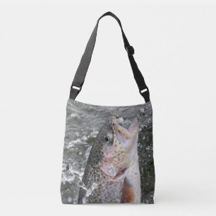 Bolsa Ajustável A truta de arco-íris toma a isca