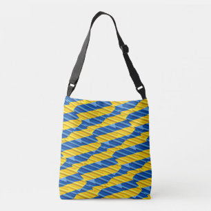 Bolsa Ajustável A Ucrânia Azul e Amarela inspirou a paz contra a g