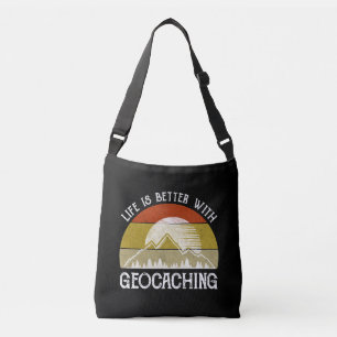 Bolsa Ajustável A Vida É Melhor Com O Geocaching