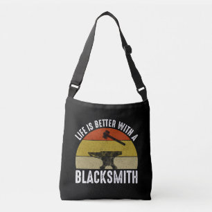 Bolsa Ajustável A Vida É Melhor Com Um Blacksmith