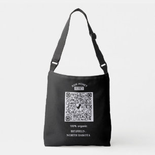 Bolsa Ajustável Abelha Melífera Nome de Família Antigo e Endereç