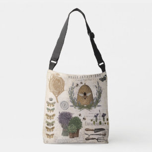 Bolsa Ajustável Abelhas de fazenda francesa moderna