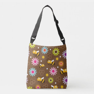 Bolsa Ajustável Abelhas e Flores