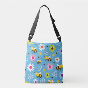 Bolsa Ajustável Abelhas e Flores