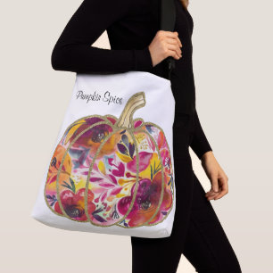 Bolsa Ajustável Abóbora de ouro e Delícia Floral