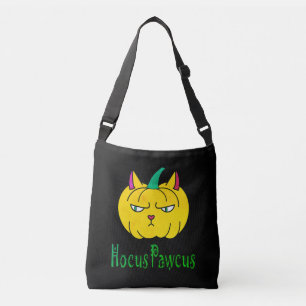 Bolsa Ajustável Abracadabra Halloween abóbora gato gengibre mágica