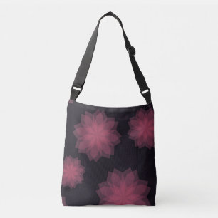 Bolsa Ajustável Abstração de flores rosa, legal, moderna e moder