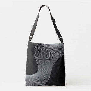 Bolsa Ajustável Abstração de onda futurista, moderna e elegante