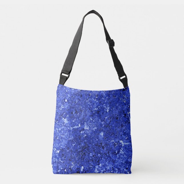 Bolsa Ajustável Abstract Background in Cobalt Blue (Frente)