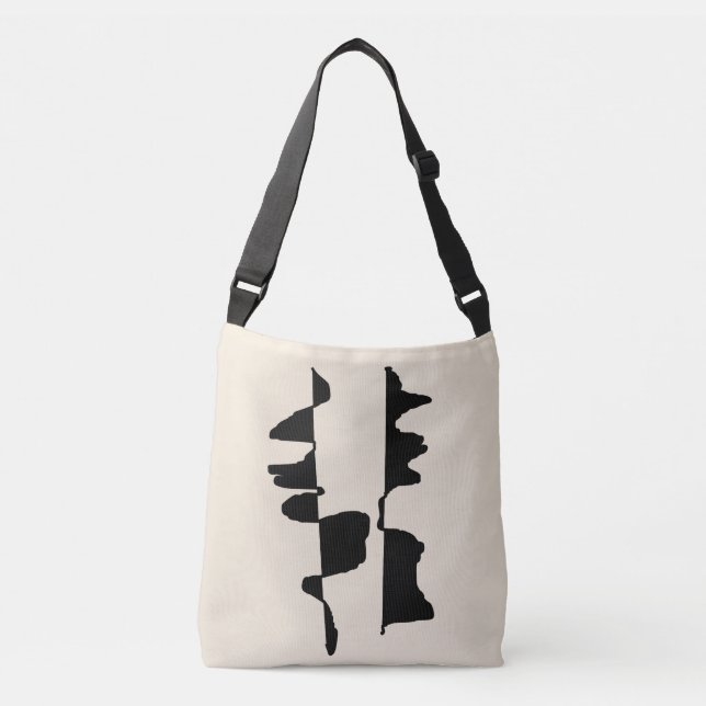 Bolsa Ajustável Abstrait Dual Face (Frente)