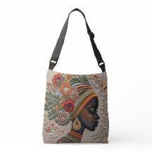 Abstrato Cubism Crossbody Bag