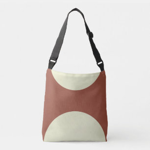 Bolsa Ajustável Abstrato de arte dupla lateral verde-impressão a c