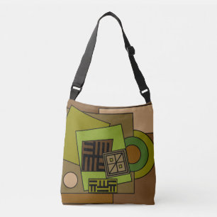 Bolsa Ajustável Abstrato elegante moderno minimalista geométrico