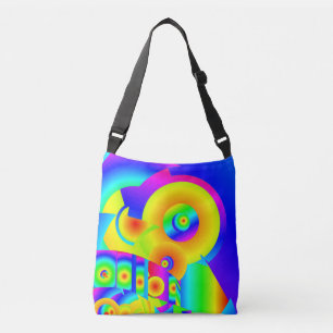 Bolsa Ajustável Abstrato Girassóis