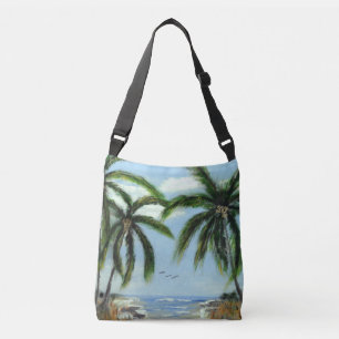 Bolsa Ajustável Abstrato Palm Trees